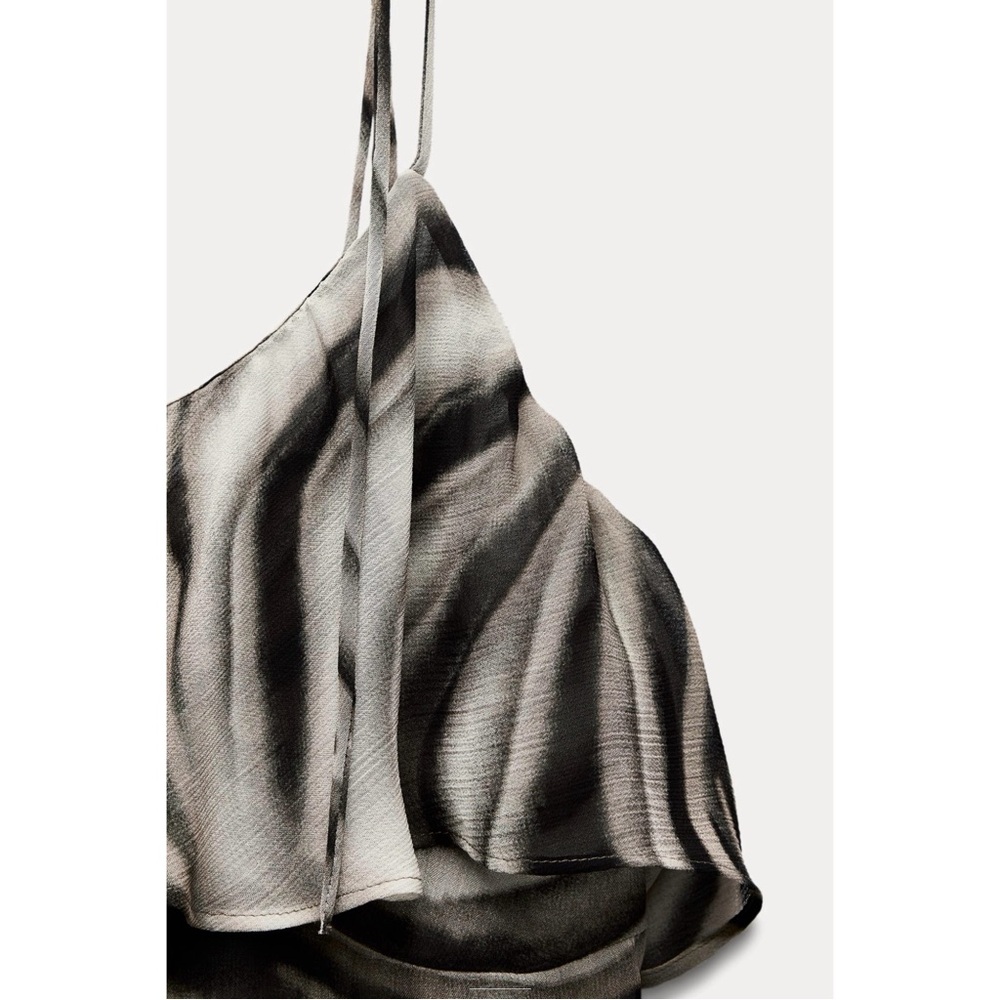 ZARA ANIMAL PRINT TOP ZW COLLECTION - Picture 10 of 11